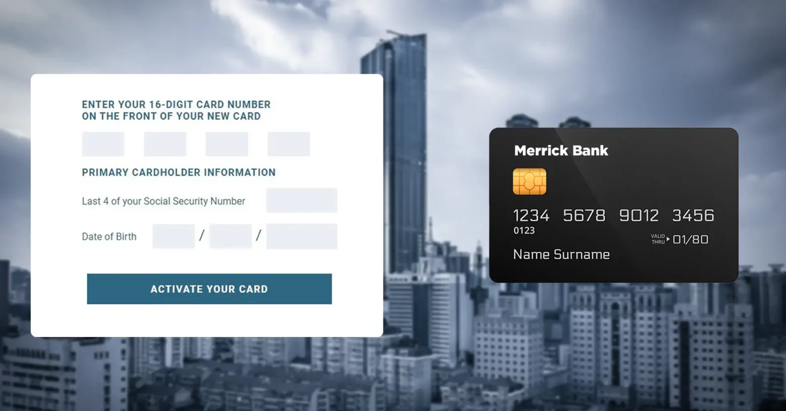 How To Activate Merrick Bank