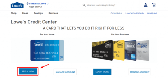 Lowes.com Card Activation Errors